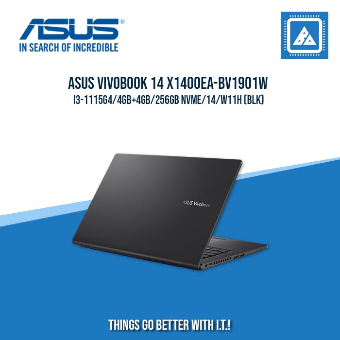 ASUS X1400EA-BV1901W I3-1115G4/4GB+4GB/256GB NVME | BEST FOR STUDENTS LAPTOP ASUS X1400EA-BV1901W I3-1115G4/4GB+4GB/256GB NVME | BEST FOR STUDENTS LAPTOP